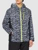 Rainwear Waterproof Sports Top and Bottom Set Jacket Pants Stretch Lightweight Water Resistant Long Sleeves Commuting to Work or School Bicycle