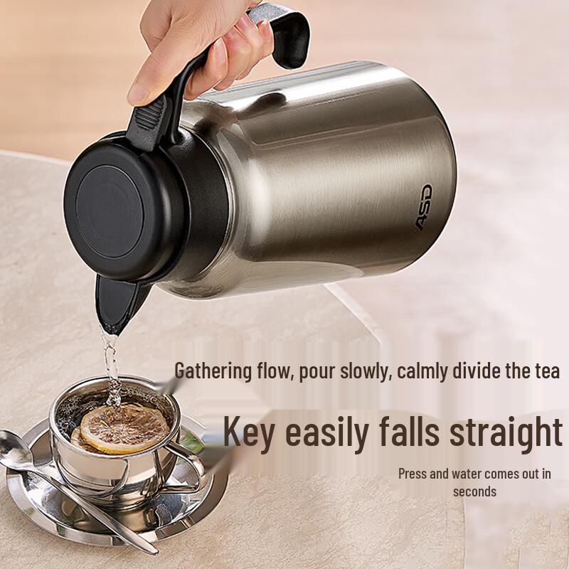 ASD 1.8L 316L Stainless Steel Vacuum Thermos Flask