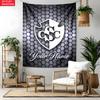Cartagines Deportiva SA Custom Name Tapestry Personalized Wall Art Hanging Bohemian Home Decor for Bedroom Dorm Living Room