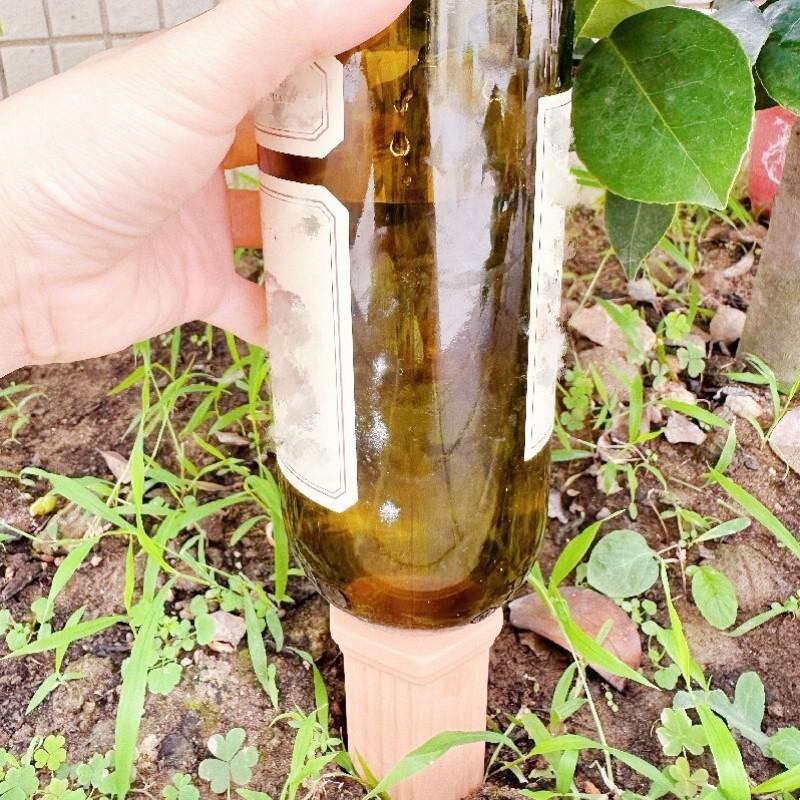 2 Stück Pflanzen Selbstbewässerungsstäbe Terrakotta Automatische Pflanzenbewässerungsgeräte Selbstbewässerungs-Bewässerungssystem Für Innen-Außen