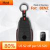 Interior Mouldings Alcantara Car Key Case Cover For Mercedes Benz A C E S G CLS GLC SL Class W176 W177 W205 W206 W212 W213 W222