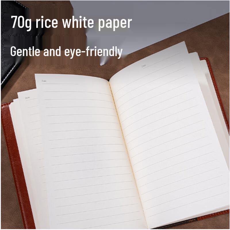 Deli A5 Business Leather Notebook