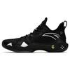 Frenzy 4 Pro The First Year Cushioning Anti-Slip And Wear-Resistant Mid-Top Basketball Shoes Black Sneakers 112321111-3