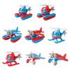 Propeller Airplane Model Kids Educational Helicopter Model Glider Aircraft Water Plane Toddlers Boys Girls Indoor Outdoor Beach Plane Toy