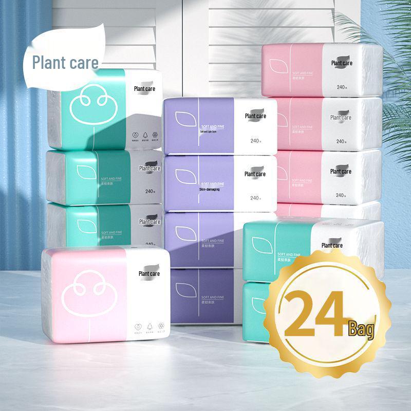 40-Pack Family Bundle: Wood Tissue Paper, Toilet Paper, Towels, Napkins, Facial Tissues