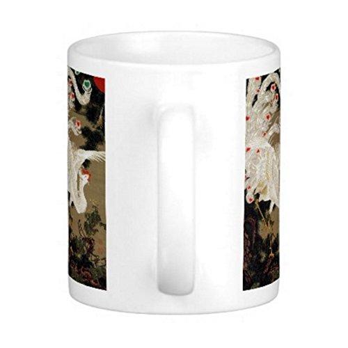 Ito Jakuchu's "Old Pine Tree and White Phoenix" Mug: Photo Mug (Ito Jakuchu Series)