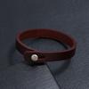 Retro Ethnischer Stil Handgefertigt Echtes Leder Armband Rindsleder Armband Herren Internetberühmt Personalisiert Vielseitig Luxus Schmuck