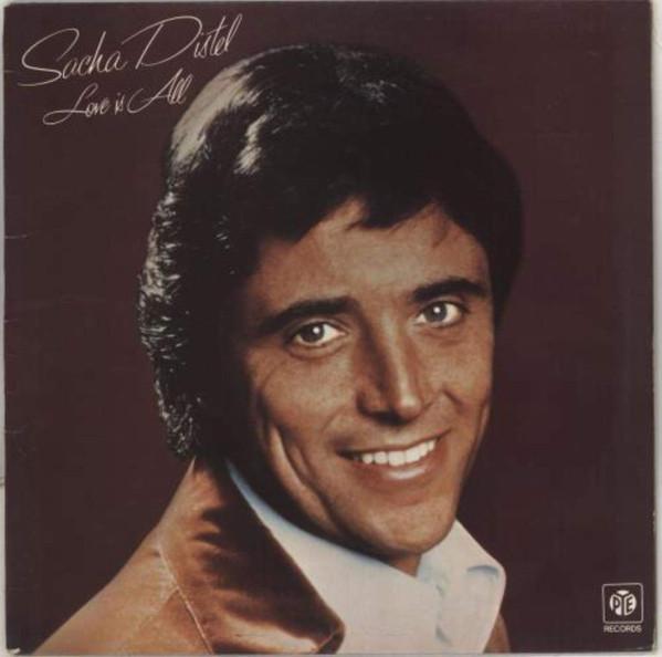 

LP Record SACHA DISTEL - Love Is All NSPL18504 Pye Records 1976 UK Pop Used