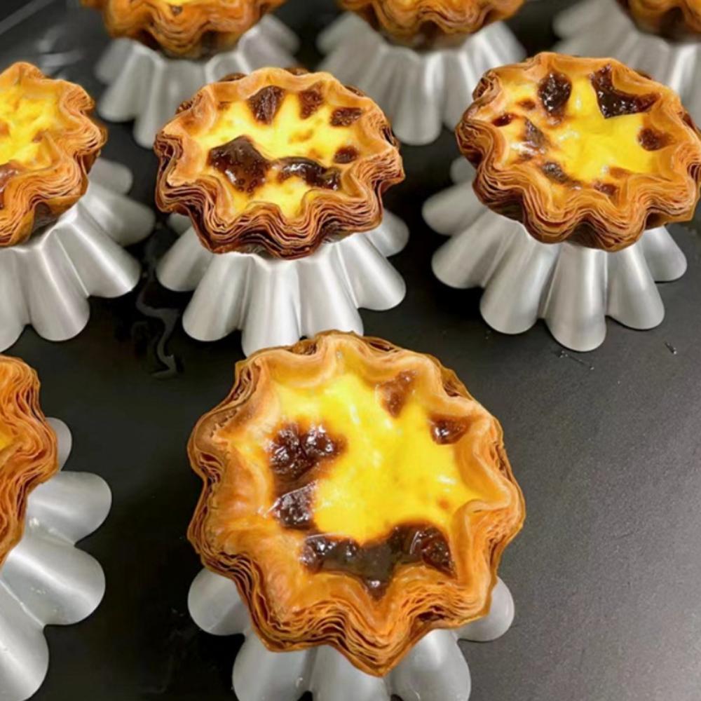 Mini Fluted Cake Pans Non-Stick Jelly Molds Bakewares Eggs Tart Molds  Bread