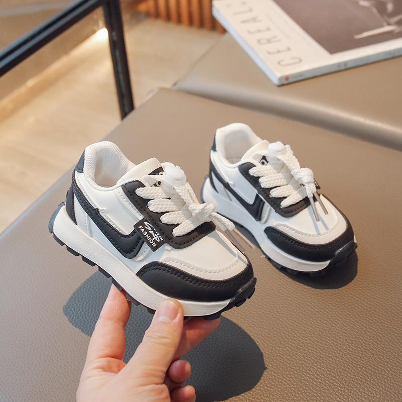 Spring/Autumn New Arrivals Children s Classic Sneakers, Baby & Kids Sneakers, Unisex Running Shoes. 21 чёрный