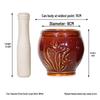 Ceramic Mortar and Pestle Set