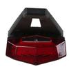 Motorcycle Rear Fender Tip LED Red Stop Brake Tail Light Universal