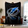 Tampa Bay Lightning Soft and Comfortable Flannel Suitable for Sofas Living Rooms Outdoor Camping Travel and Also Makes a Great Anniversary Gif