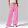 Women's Casual Loose Fit Wide Leg Pants with Pockets Comfortable Winter Long Trousers
