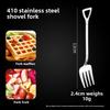 Stainless Steel Watermelon Spoon With Modern Minimalist Design For Childrens Dessert And Ice Cream Use