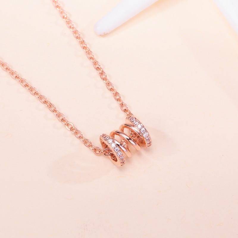 Lindon Kobiety Naszyjnik Wisiorek Stop Miedzi Cyrkon Moda Prezent