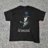French Movie Themed T-shirt Inspired By The Movie "Samurai" Vintage Movie Shirt Classic French Movie Costume Crime Aesthetics