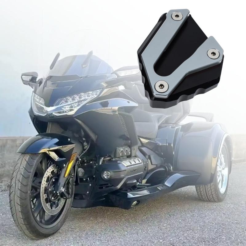Motorcycle Kickstand Extender Pad for 1800 GL1800 2018-2020 Kickstand Foot Enlarger Heightened Side Stand Plate