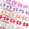 Apparel Accessory Colorful Rhinestone Chain AB Color Horse Eye Hot Fix Tape DIY Hot Melt Resin Rhinestone Dance Wear