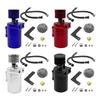 350ml Aluminum Oil Catch Can Kit Reservoir Fuel Tanks Engine Polish Baffle Car Universally Oil Catch Can