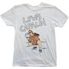 Herren Lewis Capaldi Schneeleopard T-Shirt X-Large Weiß