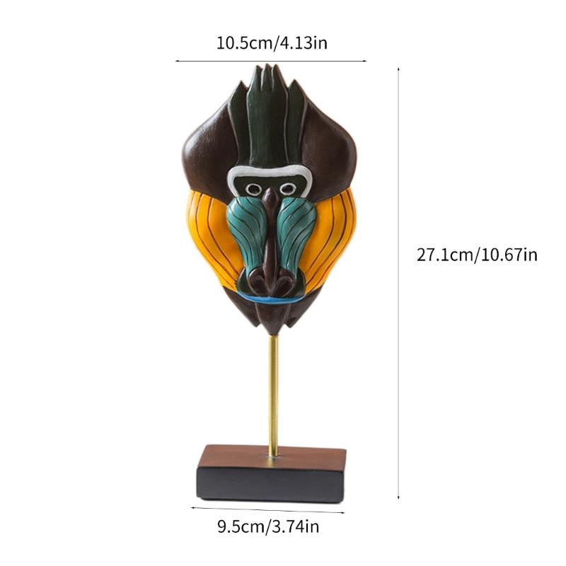 Creative Abstract Face Model Statue Office Desk Art Ornaments Livingrooms Bedroom Dinning Table Centerpieces Decorat