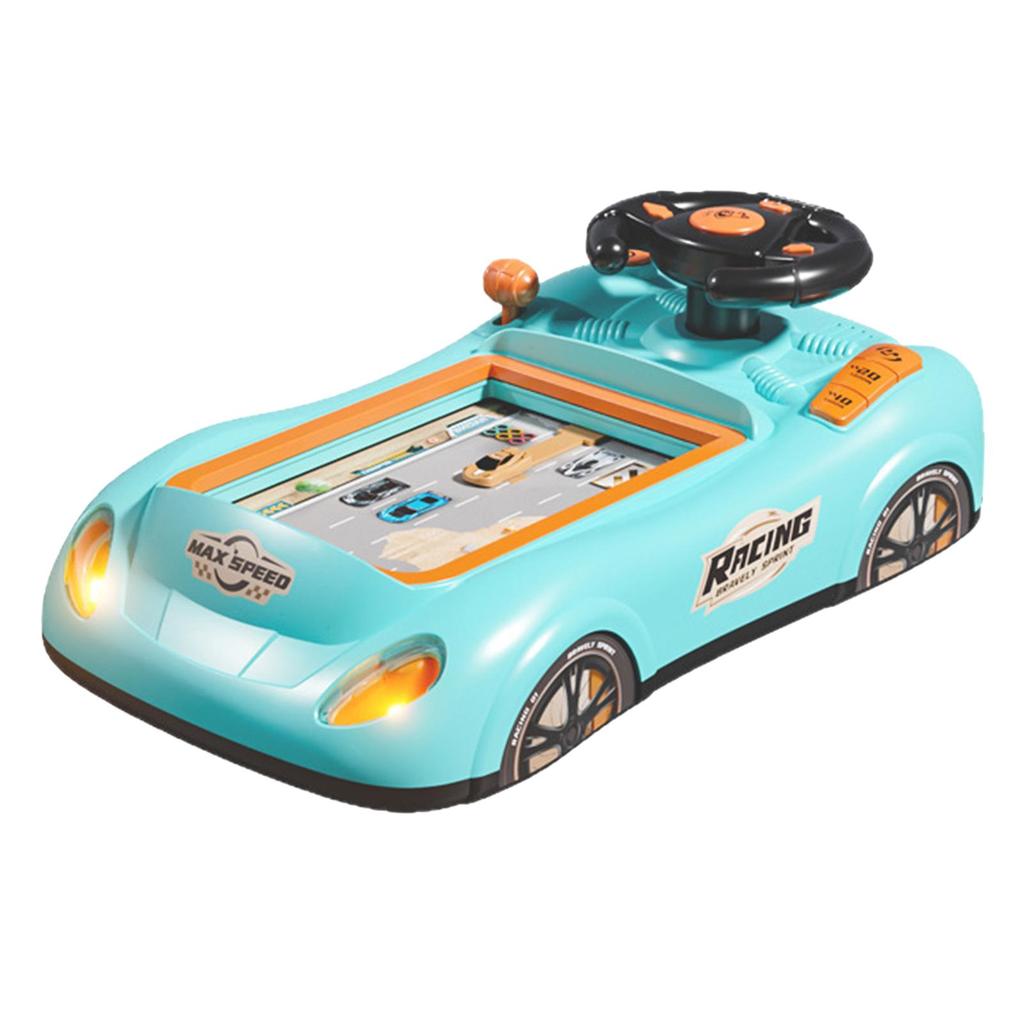 Steering Wheel Toy Car Experience Learning Gift for Boys with Sound and Music
