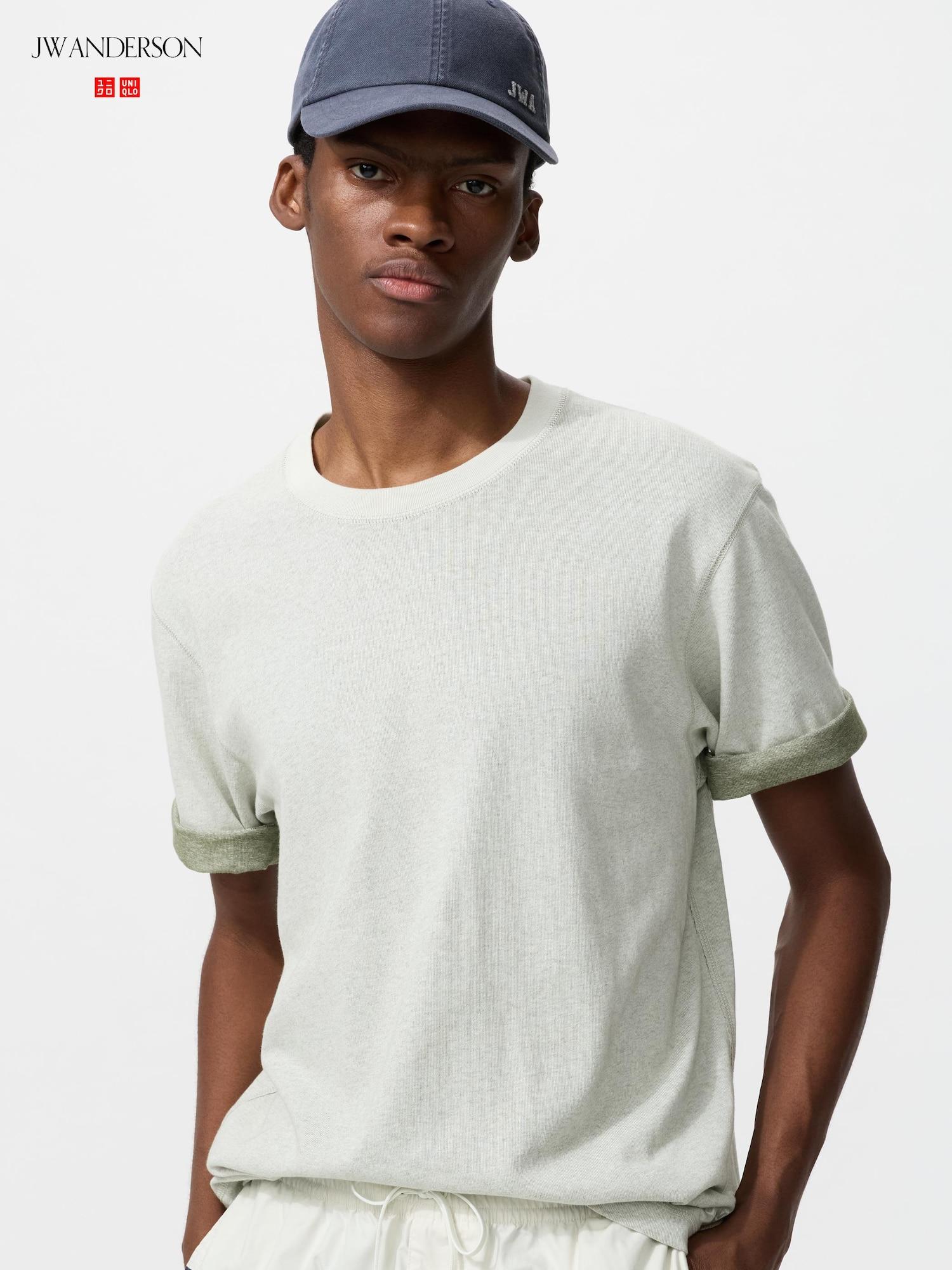Uniqlo Япония Двухцветная футболка