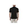 Emporio Armani Ss22 Solid Color Logo Patch Loose Casual Short Sleeve Polo Shirt Men Polo Shirts Black 3L1FAL-1JUVZ-0999