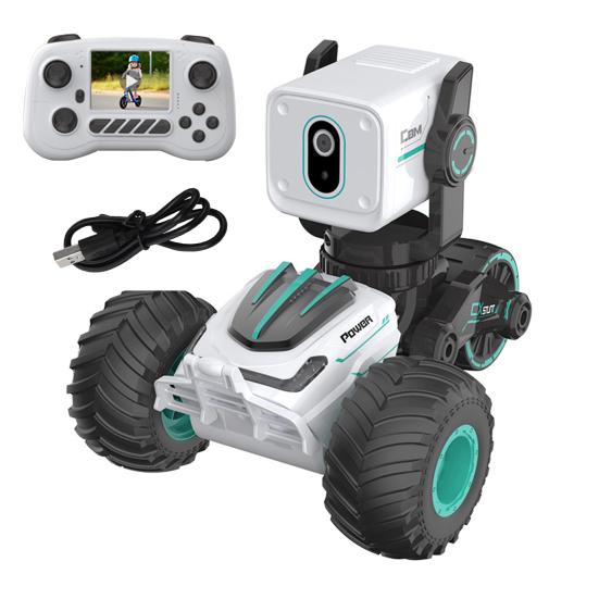 Remote Control Car with 720P Real Time Video Camera Kids Off-Road Truck Photography RC Vehicle Toy Toddlers Boys Birthday Christmas Gift