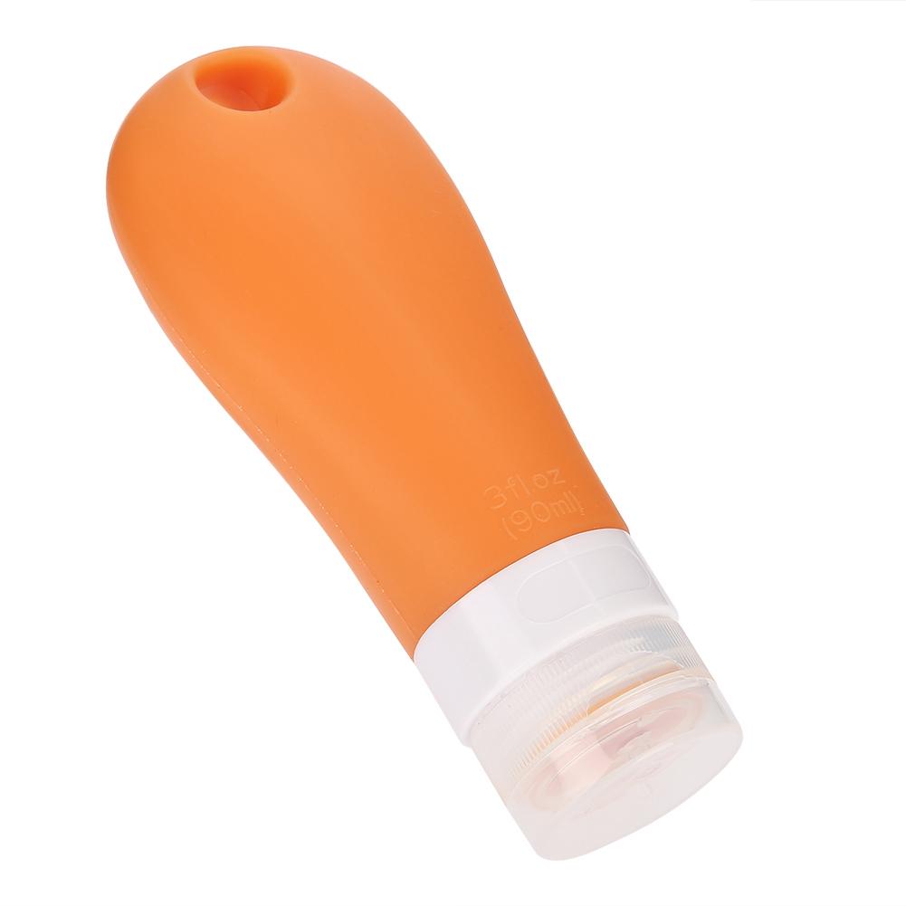 Portable Silicone Travel Bottle Set Lotion Shampoo Shower Empty Press Container 01