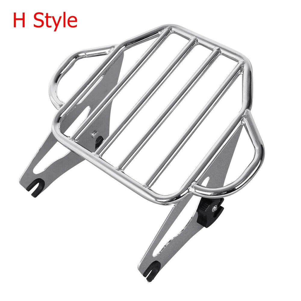 Abnehmbarer Sissy Bar Gepäckträger Docking Kit für Motorrad für Harley Touring Road King Road Glide Street Glide 2014-2024