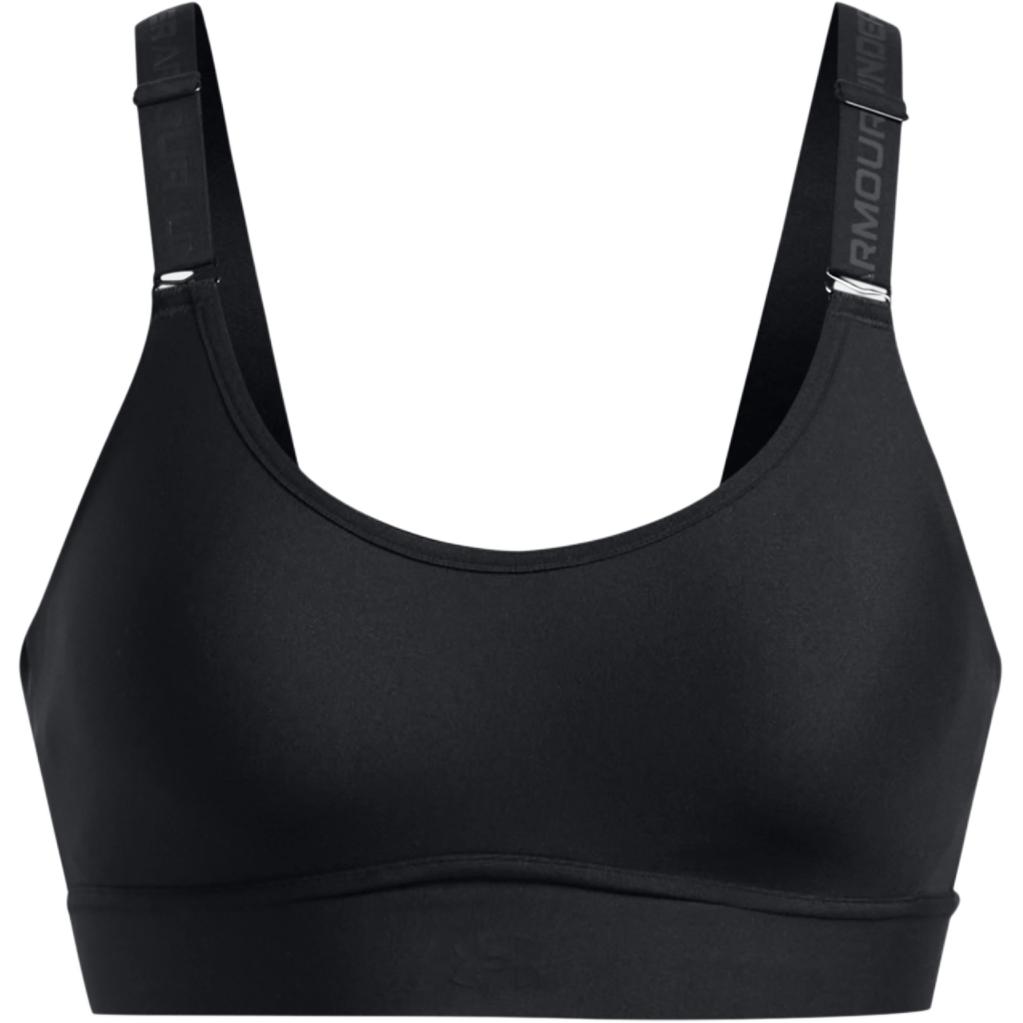 

Under Armour Infinity 2.0 Fashionable Comfortable Smooth Moisture-Wicking Sports Bra Women underwear Black 1384123-002 XS