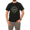 Converse T Shirts Men's Black Crew Neck Moderate Straight Fit 10026529-A01