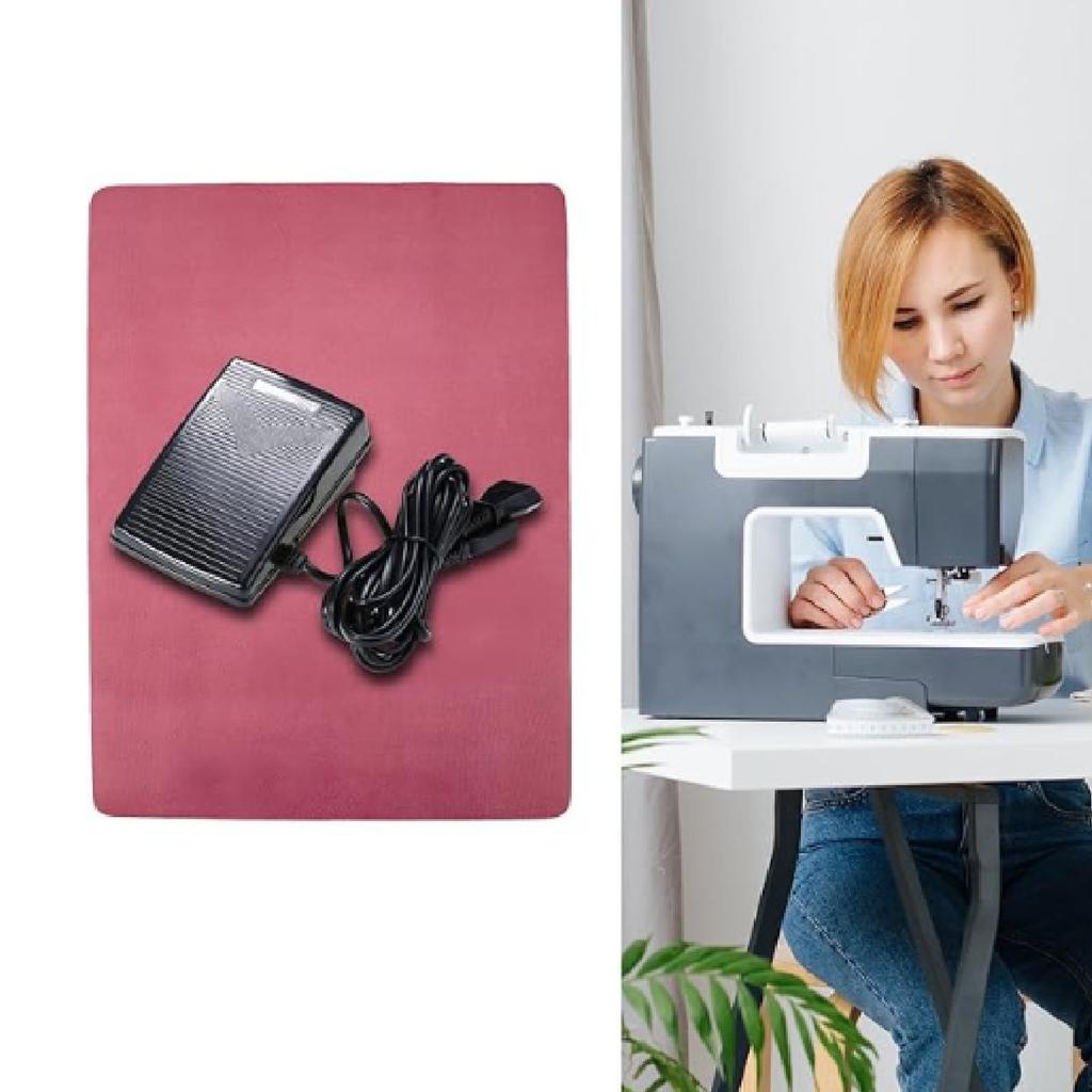 Sewing Machine Pedal Mat Anti Slip Dampen Noise Rubber Sewing Machine Pedal Pad Accessory 9.1 X