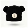 Autumn and winter fashion hat women's cute bear ears wool hat warm casual face small knitted hat