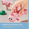 4pcs Animal Toy Simulated Caterpillar Creative Wind Up Toy Creative Plaything