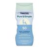 Coppertone Pure and Simple 177ml 1 Pack SPF50 Mineral Coppertone Pure and Simple Zinc Oxide Mineral