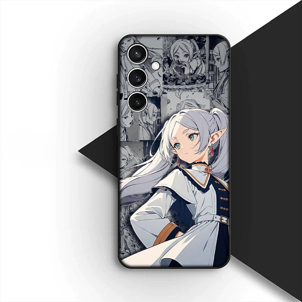 

Phone Cover for Samsung Galaxy S25 S24 S23 FE Ultra Plus S7 Edge S25+ S23+ A56 5G Funda Casing Soft Case Sousou no Frieren Fren Galaxy S7