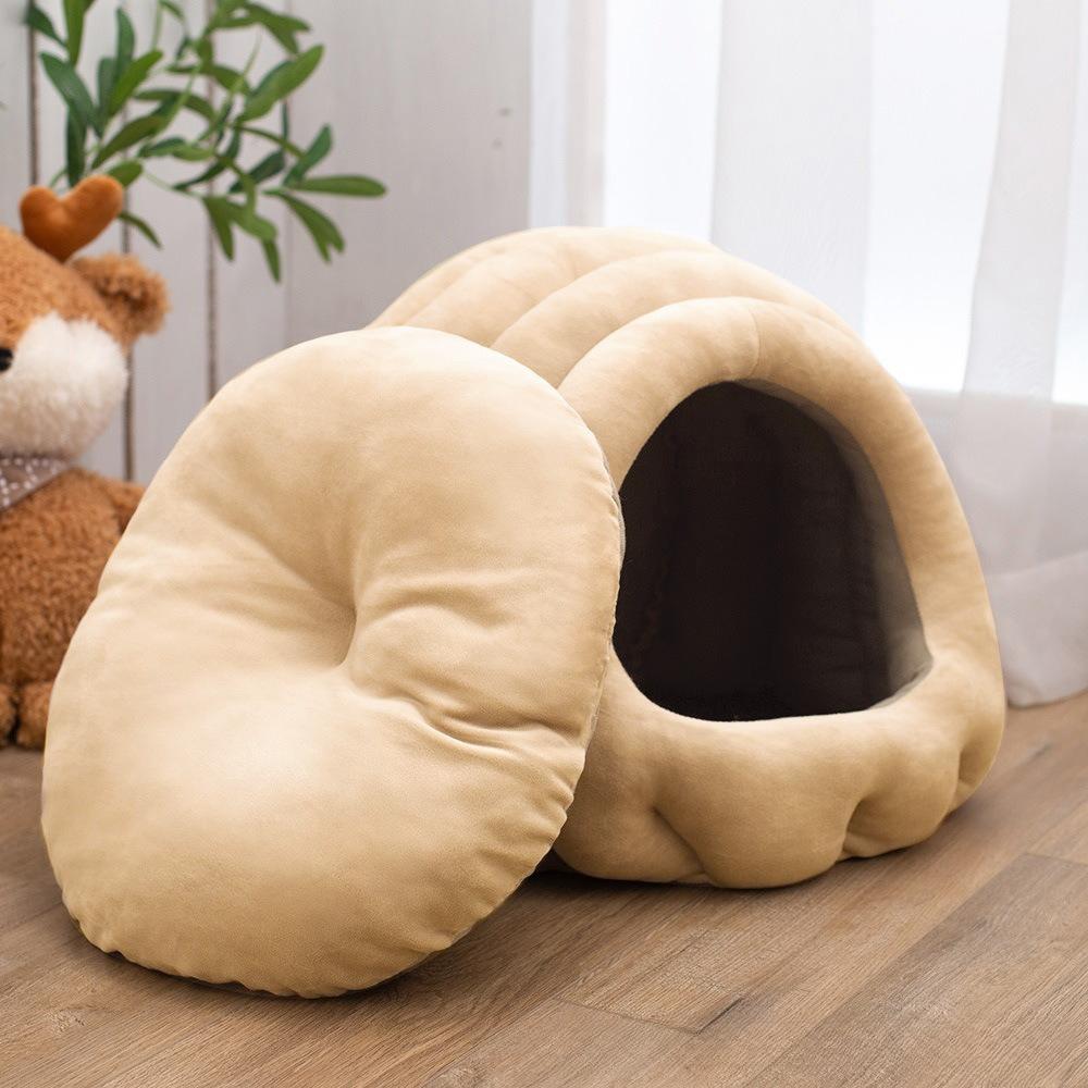 Cat litter, universal in all seasons, fully enclosed design, pet litter, house type, non-biting kennel, thickened and warm