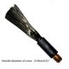 M6 Electrolytic Cleaning Brush 3pcs/5pcs Polishing Machine Welding Seam Cleaner TIG MIG Brush Weld Cleaning Polishing