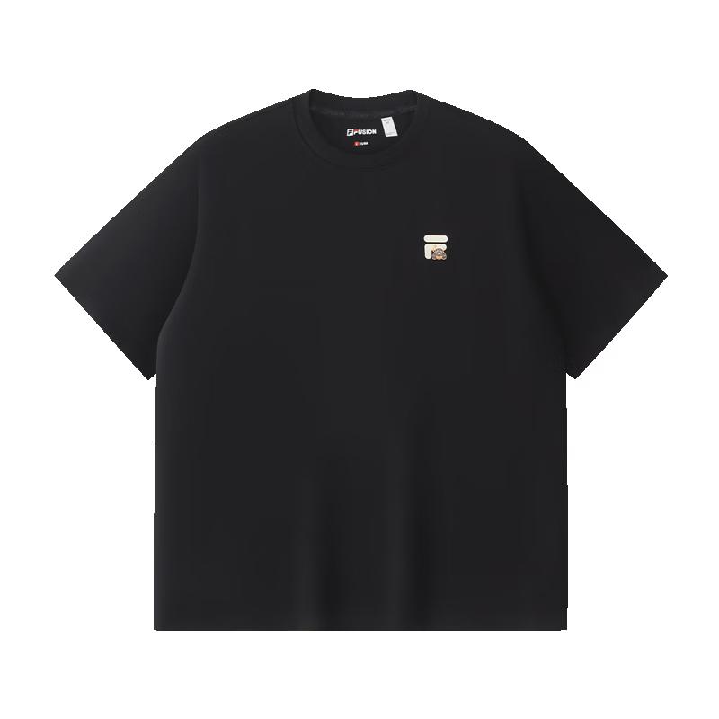 FILA FUSION Pet Cooling Loose Short Sleeve T-shirt L