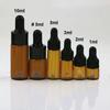 Versatile and Stylish Amber Glass Reagent Bottles for Aromatherapy, Essential Oils, and Cosmetics - Various Sizes Available