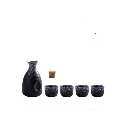 Japanese Style Sake Ceramic Wine Set Sake White Wine Jug small Cellar Home Jug Water Cup Set Drinkware
