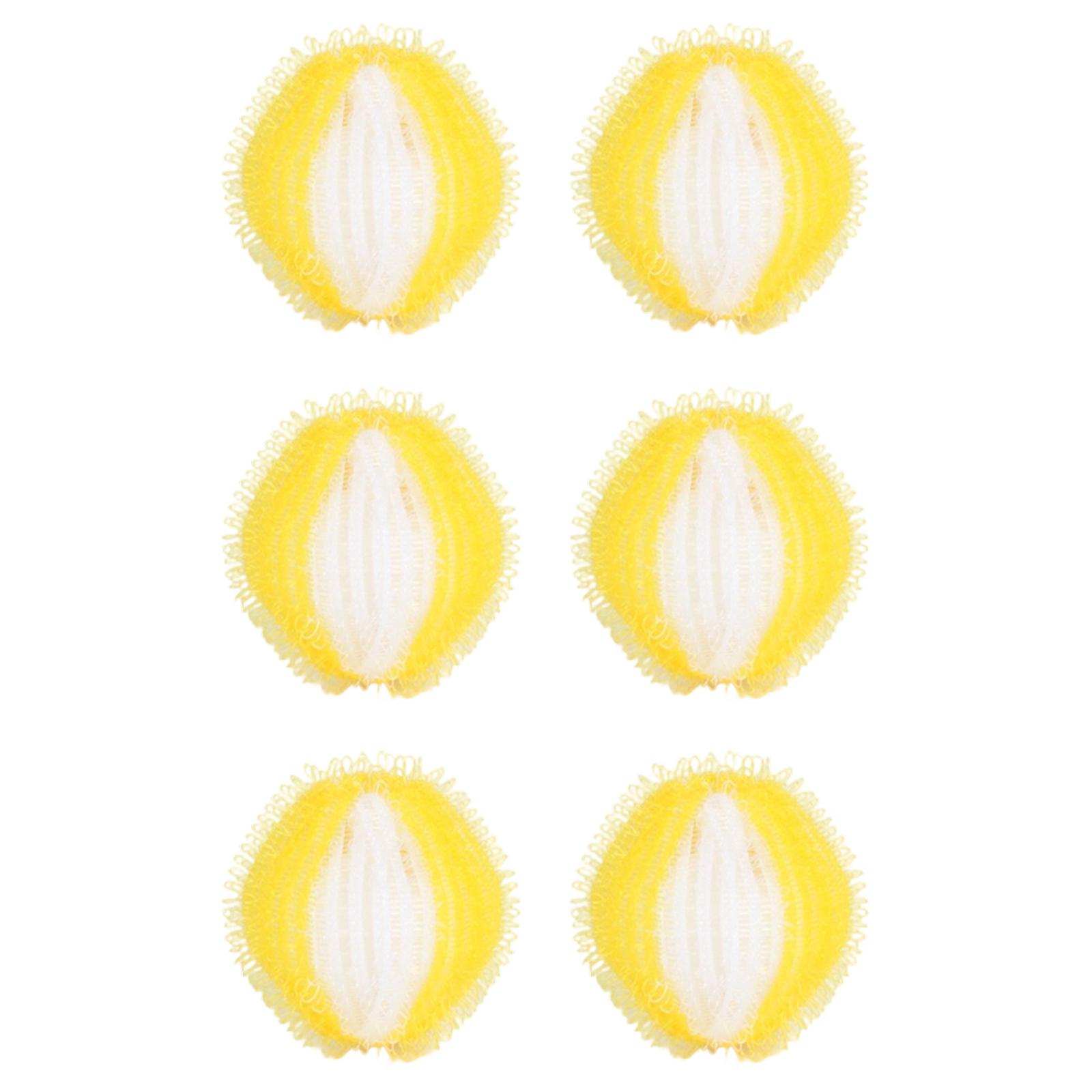 

6-pack Pet Hair Remover, Washing Machine Safe, Reusable Pom-poms For Removing Pet Hair And Hair.