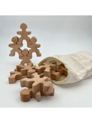 Montessori Balance Toy, Human Balance Set, Educational Wooden Toy