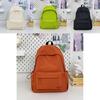 Simple Candy Colored Student Lightweight Backpack For Daily Use