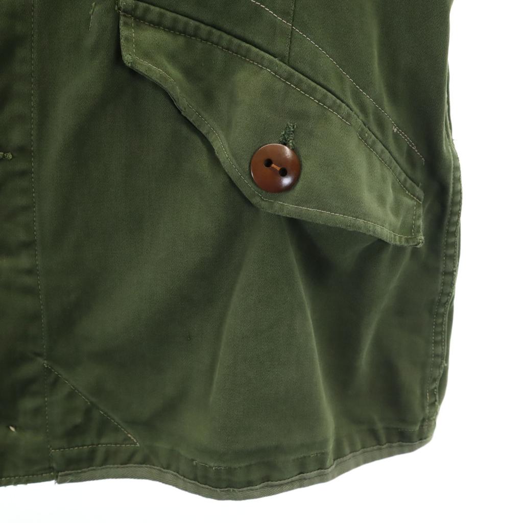 SWEDEN ARMY 70s M59 Vintage Field jacket khaki military Men's Used