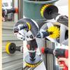 3/4Pcs Power Scrubber Brush With Drill Scrub Brush For Cleaning Showers Tubs Bathroom Tile Grout Carpet Drill Brush Attachment