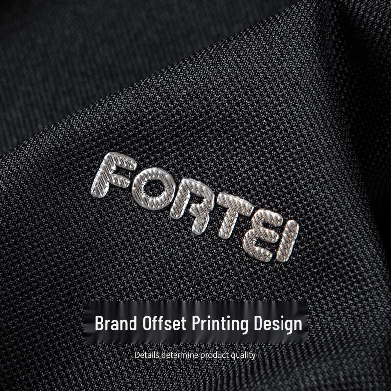 FORTEI Men's 7A Antibacterial Cooling Business Casual Polo Shirt
